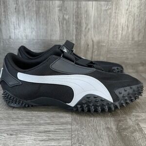 Puma Mostro Sneakers Womens 8.5 Black White Spiked Techwear Y2K NEW 403729-03